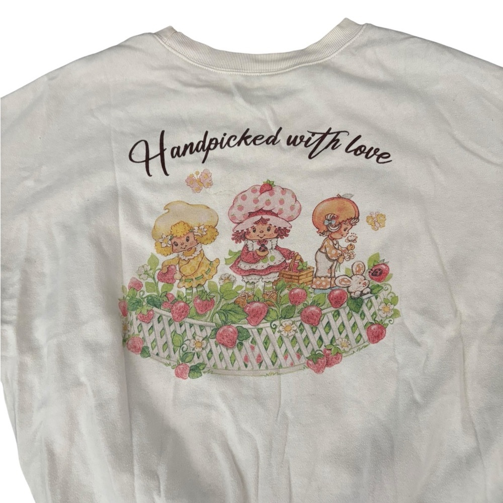 Strawberry Shortcake Sweatshirt Embroidered - Picture 5 of 6